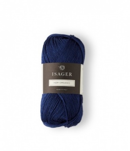 Isager HØR Organic cotton yarn - Indigo